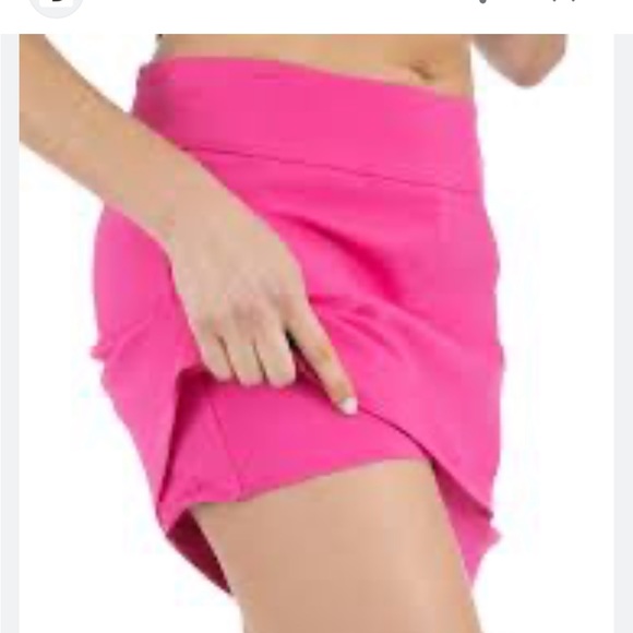 Zac & Rachel Pants - NWT Women’s Size 12 Skort Bright Pink Summer Athletic Classic Barbie
